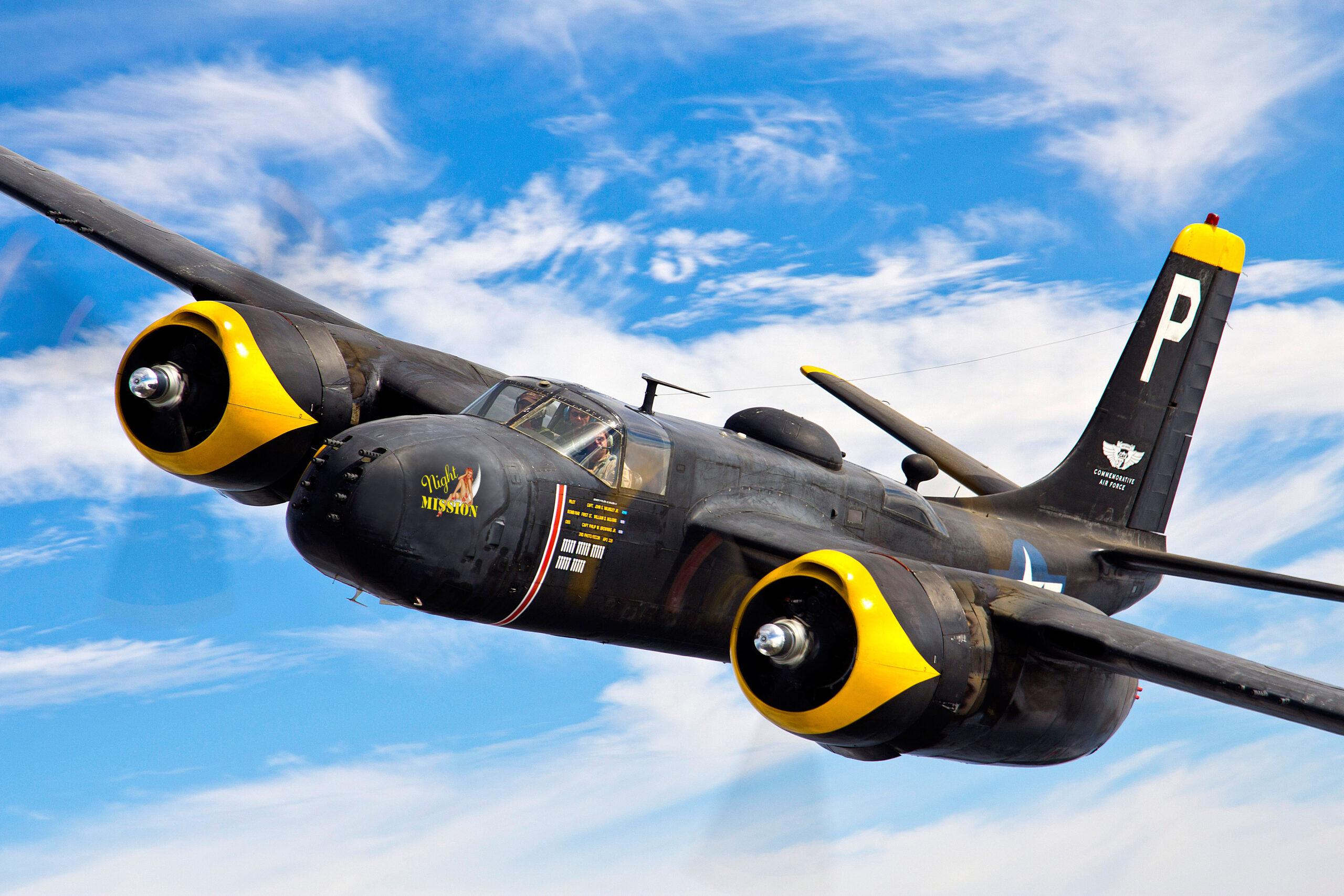 A-26_18x12NoseArt_A-26NightMission_KevinHong A-26_18x12NoseArt_A-26NightMission_KevinHong